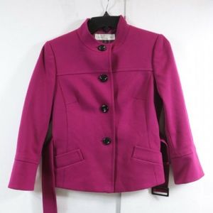 Tahari Belted Peacoat